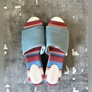 Cole Haan Mid-Heel Slide Sandals